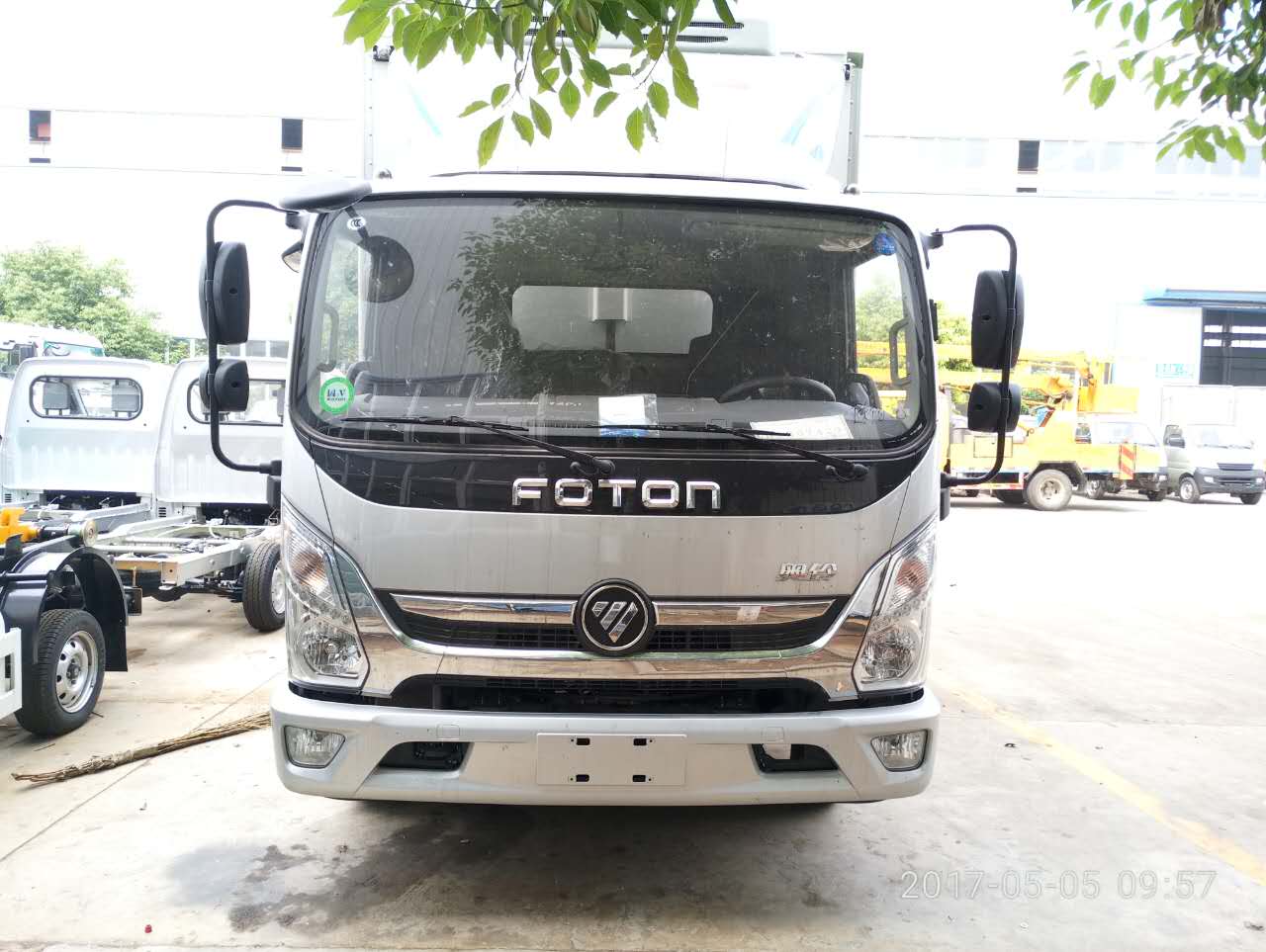 福田奧鈴CTS 4米2國五冷藏車(chē)