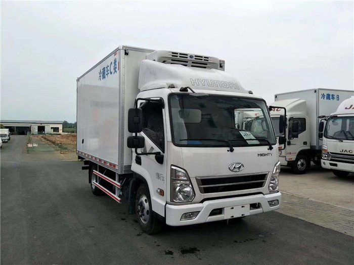 四川現代盛圖國五4米2冷藏車(chē)冷藏車(chē)
