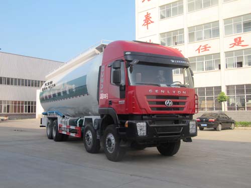 程力威牌CLQ5310GFL4CQ型低密度粉粒物料運輸車(chē) 