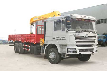 程力威牌CLQ5250JSQ4SX型隨車(chē)起重運輸車(chē) 