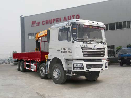 程力威牌CLQ5310JSQ4SX型隨車(chē)起重運輸車(chē) 
